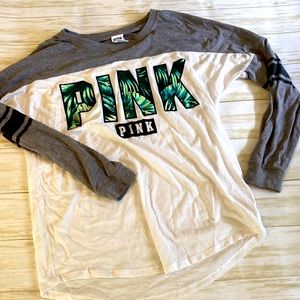 Pink long sleeve shirt